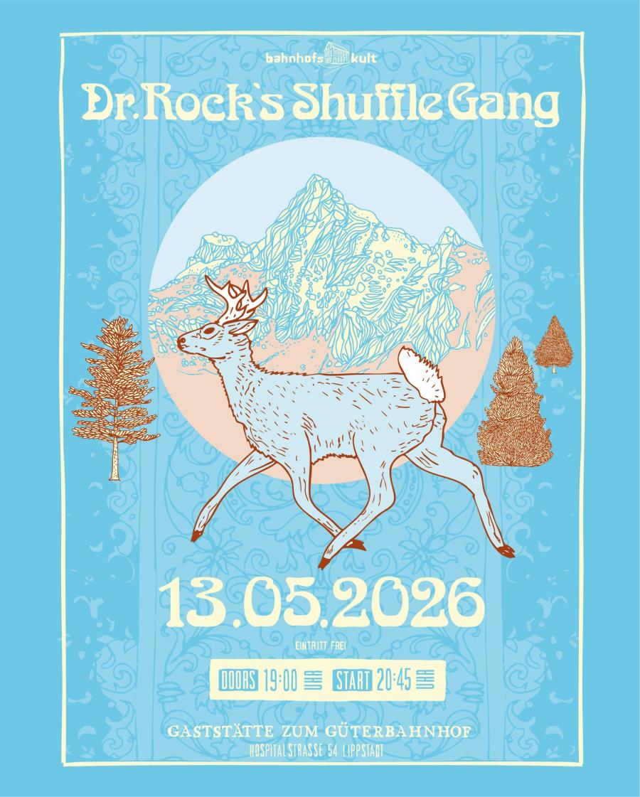 Eveniment Dr. Rock's Shuffle Gang - 13/05/2026 - Lippstadt - Zum